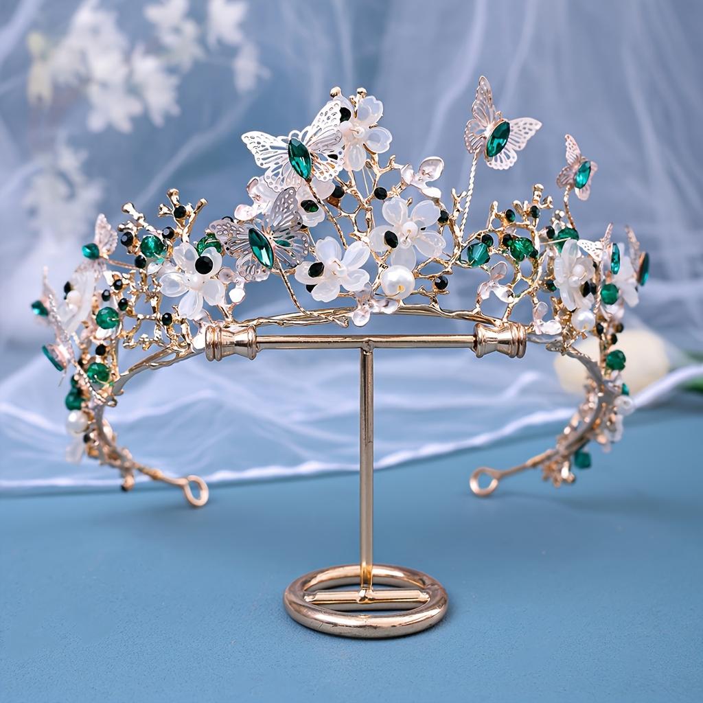 Butterfly Crown Ball Party Festival Cosplay Crown Runway Headpiece