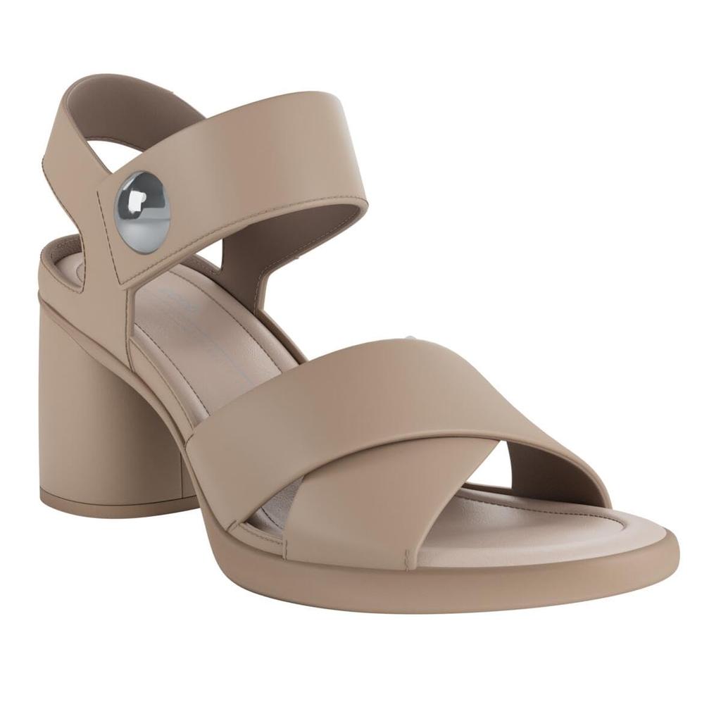 Heel Sandals Sculpted Sandals LX 55 NUDE cm 3E [Echo] Women's 25.5