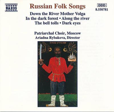 CD PATRIARCHAL CHOIR, MOSCOW / ARIADNA - Russian Folk Songs 8550781 Naxos 1994 Germany World Music Used