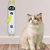 Flauschiger Teaser Interaktives Katzenspielzeug USB-Aufladung Intelligente Sensorik Katzenspielzeug für Katzen und Hunde