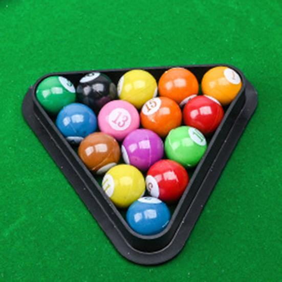 1 Zestaw Zabawki Bilardowe Gładkie Drobne Wykonanie Dobry Stabilny Stojak Odporne na Upadki Interakcja Rodzic-Dziecko Popraw Zabawa w Bilard Zabawki Rozrywkowe