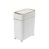 Auto Open Trash Can With Vacuum Adsorption Technology NonSlip Base For Home Office