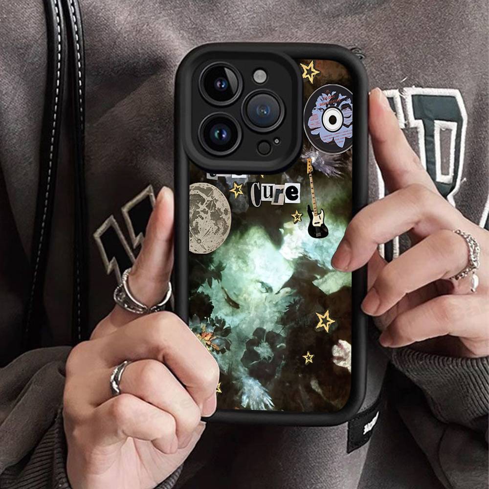 

Чехол для телефона Rock Band THE C-CURE Music для iPhone 17 16 15 13 11 12 14 Pro Max Plus Силиконовый чехол iPhone 17 Air