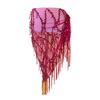 Belly Dance Fringe Belt Premium Woven Fabric Performances Accessory For Dynamic Movement And Costume Styling