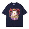 Game FINAL FANTASY XIV Merch Tshirt Funny Moogle Kupo Ramen Graphic Tshirts Men Women Casual Oversized Vintage Cotton Tshirts