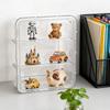 Storage Box Transparent Acrylic Display Boxes Dustproof Doll Figure Blind Box Organizer Cabinet Display Stand