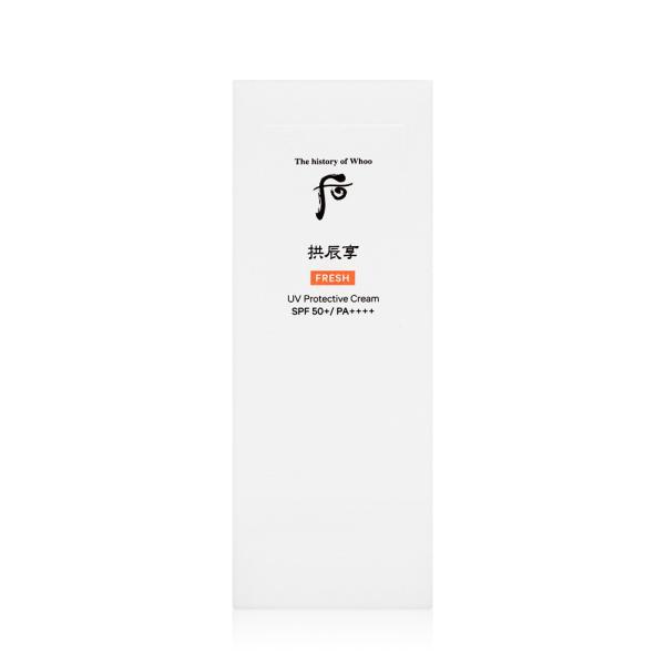THE WHOO Gongjinhyang Jinhaeyoon Fresh Sun 60ml/Skin-soothing daily sunscreen
