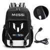 Large Capacity Schoolbag with Shoulder Strap; Student Three-piece Pencil Case Set