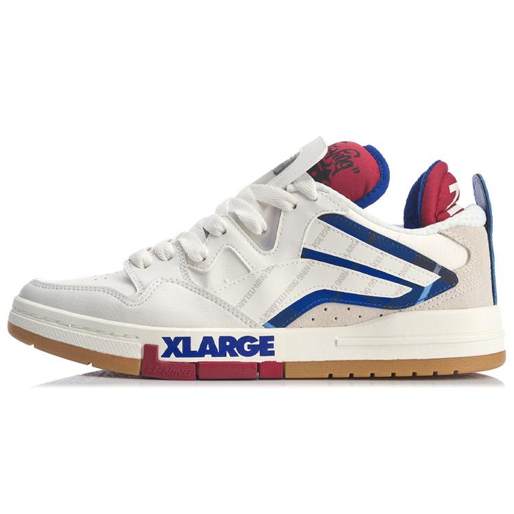 

Новые кроссовки для скейтбординга XLARGE x LiNing Wave Pro с низким верхом, мужские, Snow AGCQ383-2 46