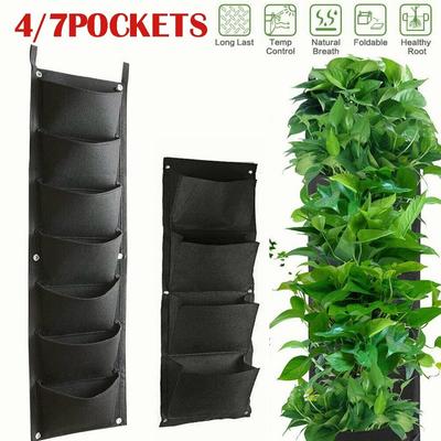 Pflanzung Taschen Wand Hängen Garten Wohnzimmer Tasche Blume Gemüse Topf Pflanze Beutel