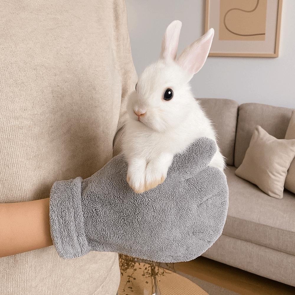 Wear Resistant Pet Handling Gloves Bite Resistant Hamster Calming Glove Anti-Bite Gloves  Grooming