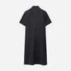 DOD Ice Clash Stand Neck Dress For Women (Black)