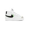 Nike Blazer 77 SE Mid Top Skateboard Shoes Black White Green Infant And Toddler DD1849-100