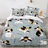 Shiba Inu Dog Bedding Set Animal Dogs Duvet Cover Double King Twin Single Bed Sets For Kids Boys Decor Home Custom Bed Linen