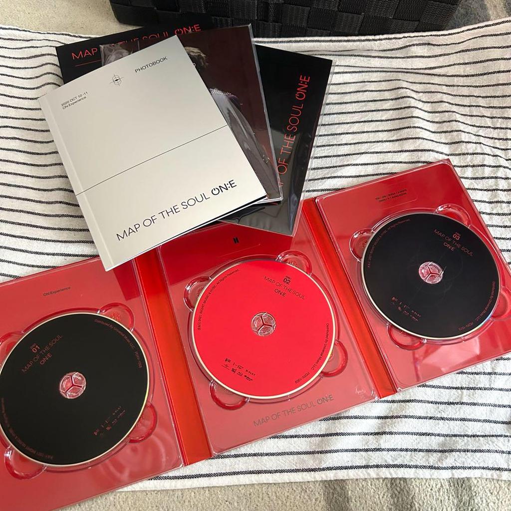 [USED] BTS MAP OF THE SOUL ON:E /Blu-ray