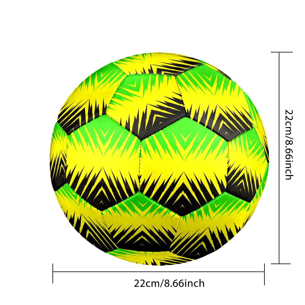 1pc Abstract Size 5 Soccer Ball Professional Match Training Football Indoor &Outdoor Sports Ball Lightweight Durable C6591