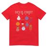 One Piece Anime Devil Fruit Varieties Illustration TShirt