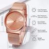 Women Watches Fashion Mesh Band Arabic Dial Quartz Watch For Ladies Clock Reloj Mujer Without Box