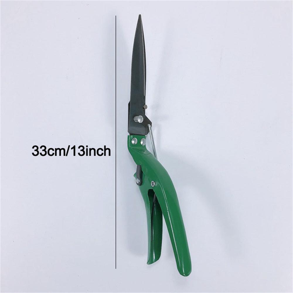 1PC Gardening Scissors Rotatable Lawn Trimming Gardening Grass Trimming Scissors Gardening Tools Household Potted Weed Pruning