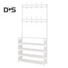 Multi-Layer Shoe Rack Doorway Clothes Hanger High Stability Simple Installation Shoes Shelf Floor-Standing Storage Rack