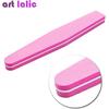 2 Pcs Double Side Nail File Professional Nail Polish Sanding Buffer Strips Nail Polishing Manicure Tools