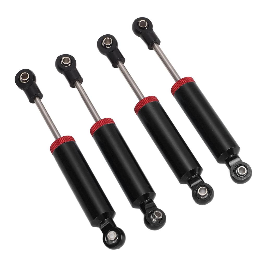 RC Shock Absorber Damper Internal Spring 100mm 4Pcs CSSCX10 1/10 RC Crawler Car (Svart)