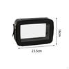 Clear Makeup Bag for Women with Large Capacity and Zipper