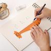 5 Pack Acrylic Animal Rulers Children Stationery Set Suitable for Kids Craft Activity and Precise Drawing Measurements