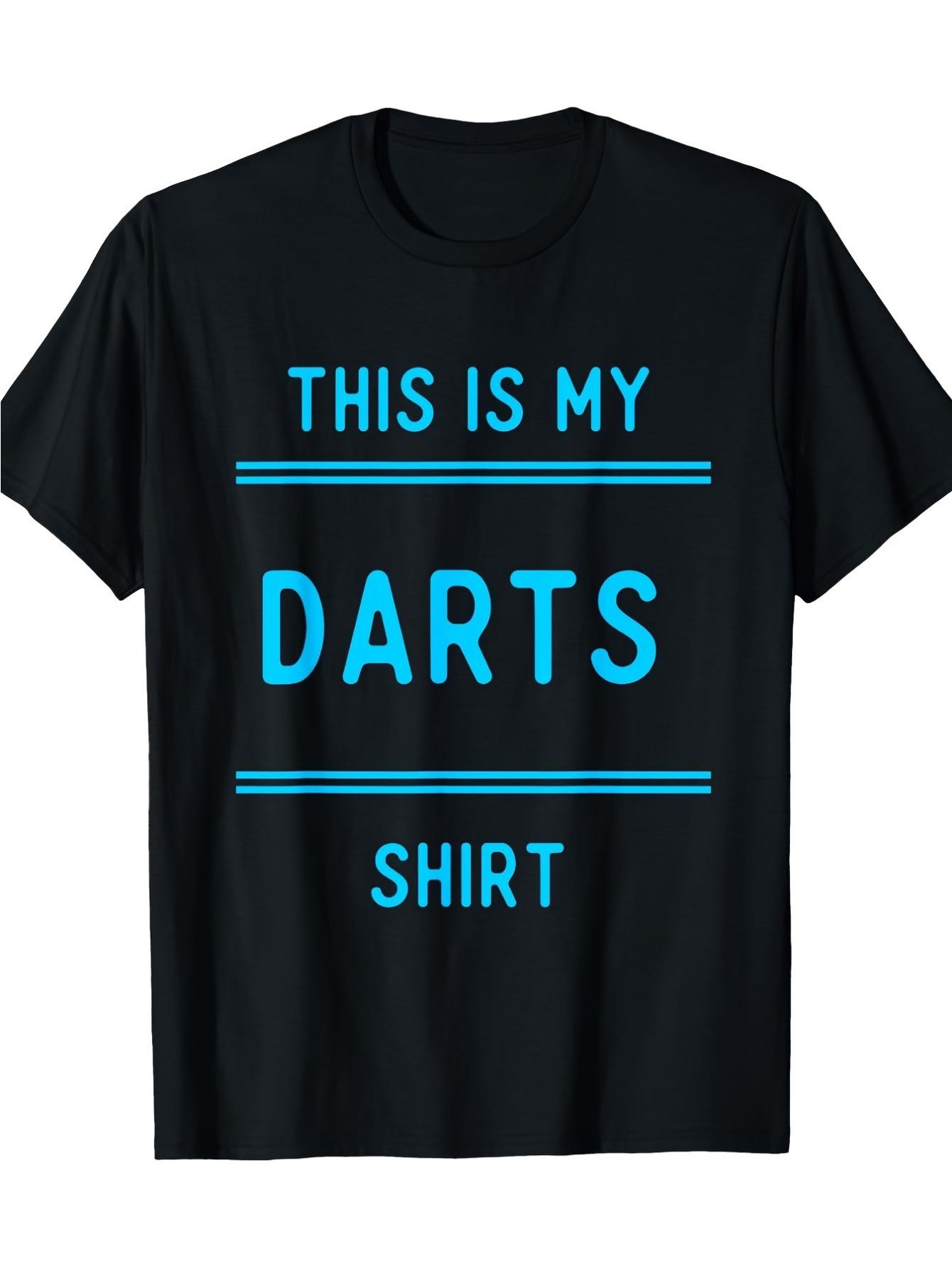 T-Shirt y2k dart Player T Black/Blue 2XL
