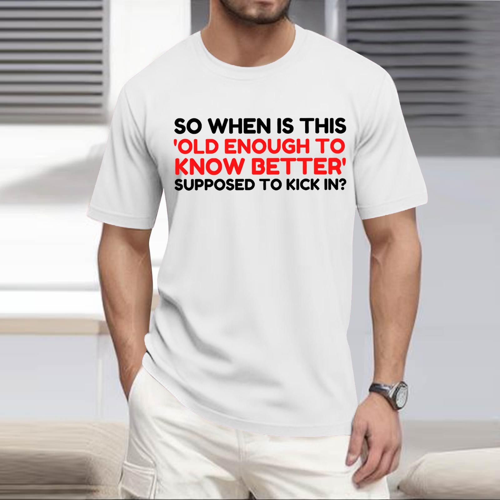 

Летняя мужская популярная футболка с круглым вырезом и коротким рукавом с принтом XL белый