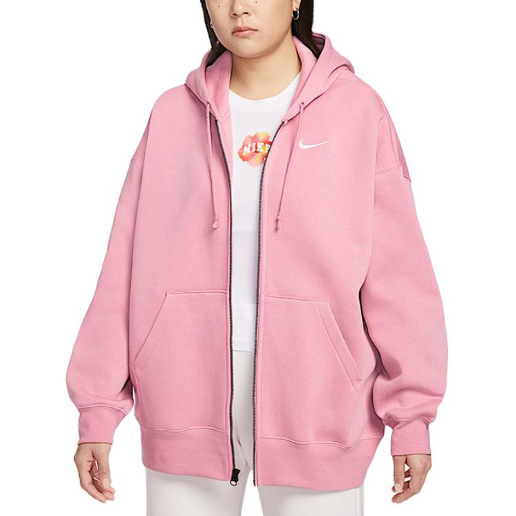 Nike Jackets Women s Pink Hooded Moderate Other DD5635-699 XS