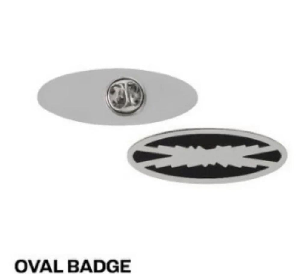 [USED] Rus1LE SSERAFIM OVAL BADGE