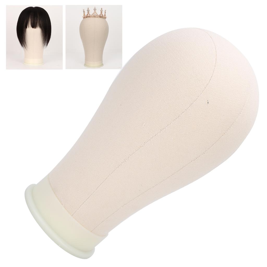 Cork Canvas Block Wig  Making Wig Display Styling Practice Mannequin Wig  Model