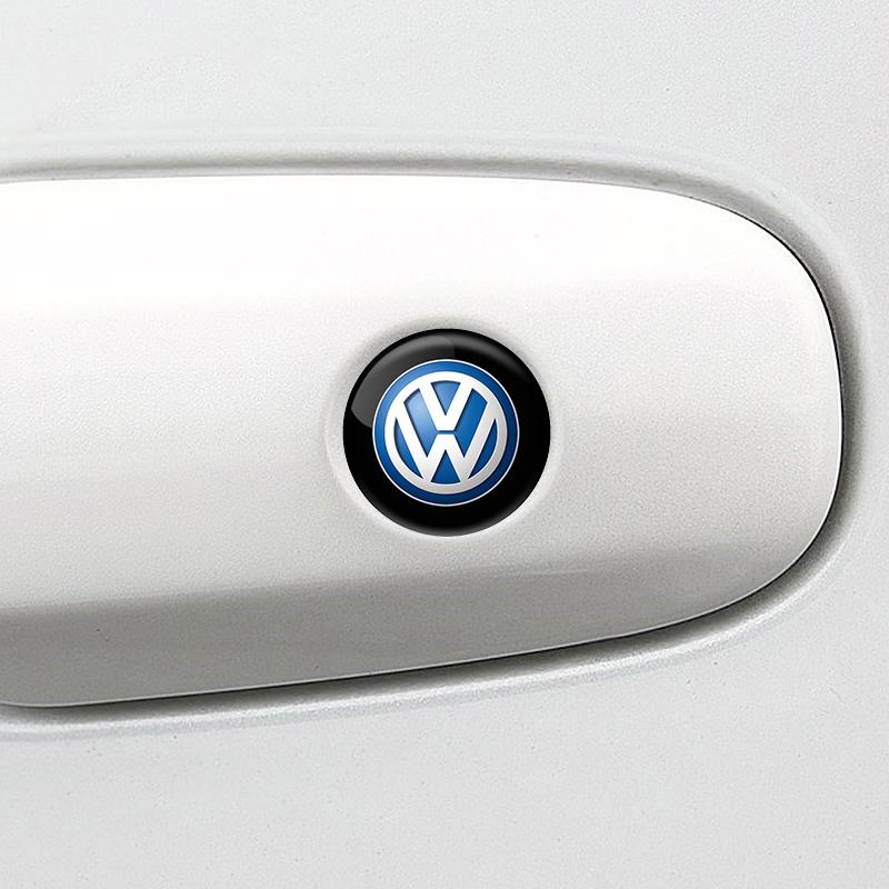 2026 Hot For VW VOLKSWAGEN Car Lock Stickers Keyhole Anti-blocking Protection Styling Stickers Interior For Volkswagen VW GOLF T
