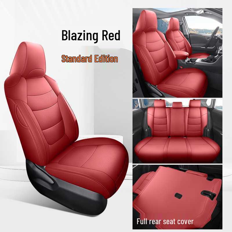 2025 Toyota bz5 Full Coverage Perforated Leather Seat Cover - Universal Four Seasons Cushion