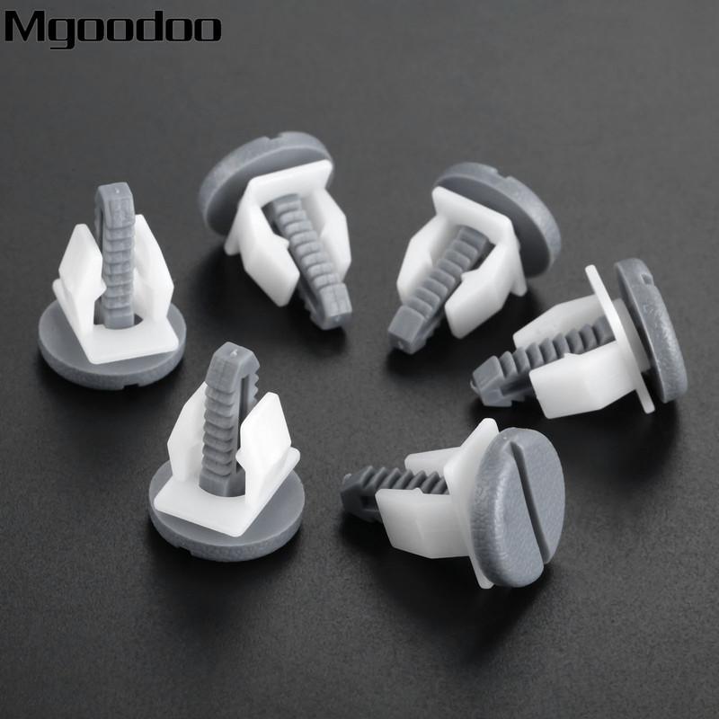 

Mgoodoo 20Pcs Car Door Plate Fixed Clip Cover Retainers Auto Plastic Rivets Fastener For BMW Volvo Mercedes Benz Car Styling