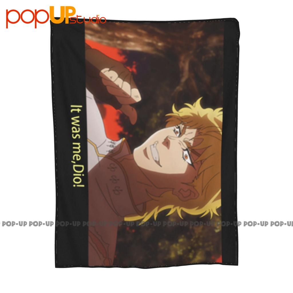 Jojo's Bizarre Adventure Phantom Blood Dio Brando Ultraweiche Decke Quilt Winter Sofaüberwurf Bettüberwürfe