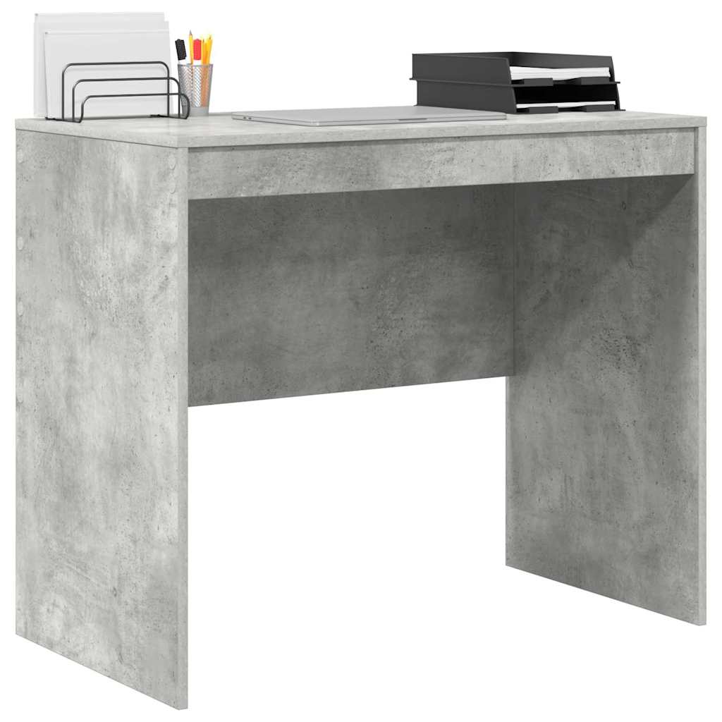 Concrete Grey Desk 90 x 50 x 76 cm