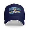 Unisex Argentina Football Match  Outdoor Hat Usa Canada Mexico Soccer  Sun Cap Casual Baseball Cap Sunscreen Hats