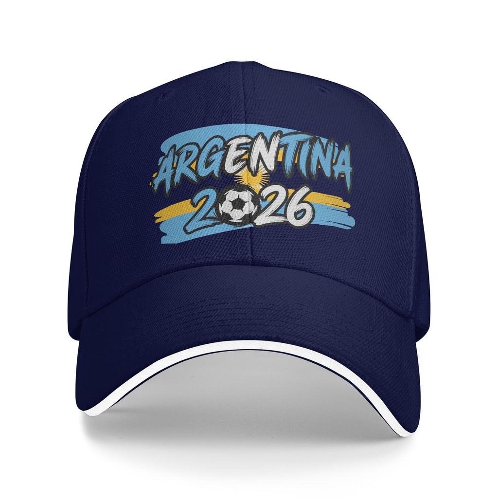 Unisex Argentina Football Match Outdoor Hat Usa Canada Mexico Soccer Sun Cap Casual Baseball Cap Sunscreen Hats