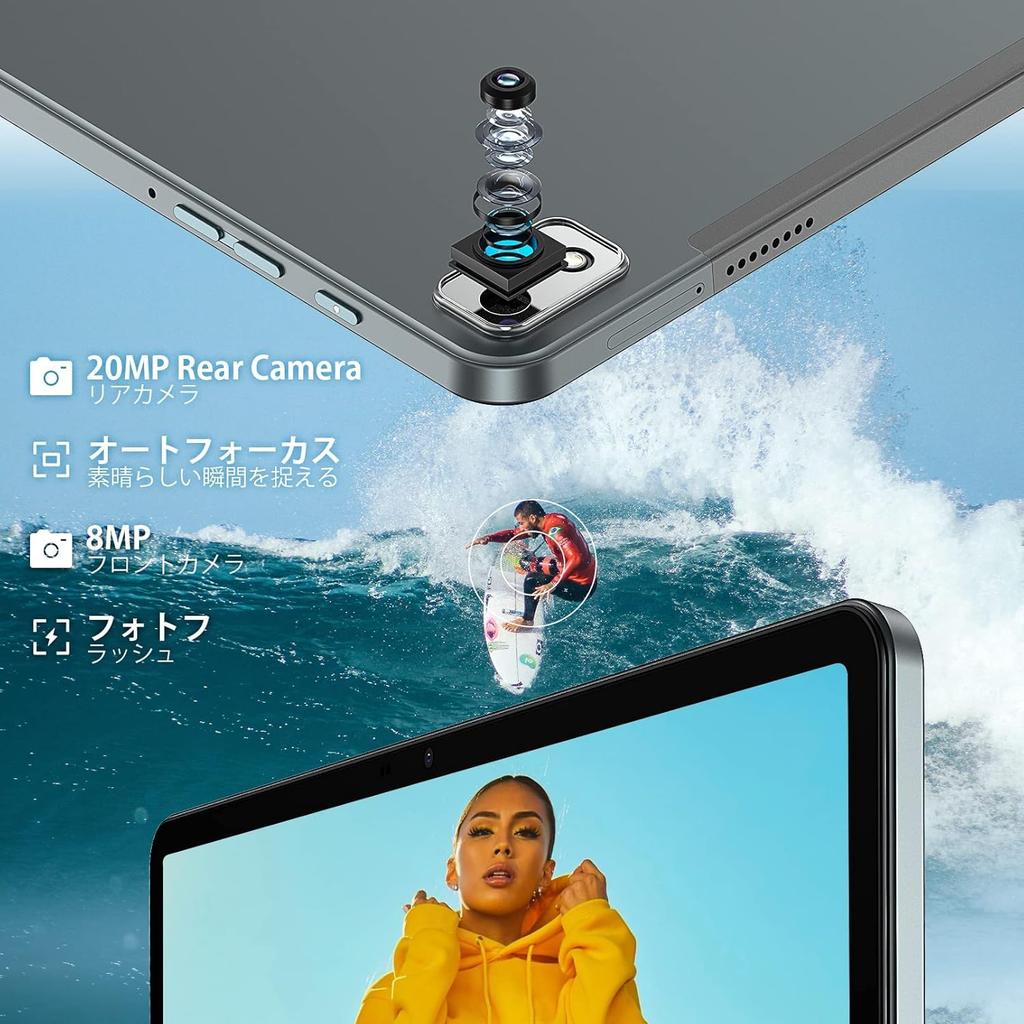 Headwolf HPad2 Large Android CPU to 8GB RAM 256GB ROM 2TB 2K x IPS Face GMS 7680mAh Large 20W PD Fast 4G Bluetooth Japanese Instruction Manual