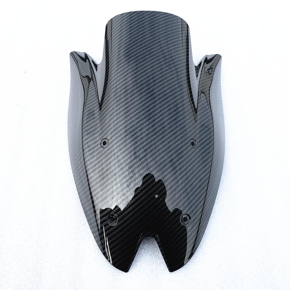 Lakování uhlíkových vláken čelního skla dvojitá bublina pro Kawasaki Z1000 Z 1000 2010 2011 2012