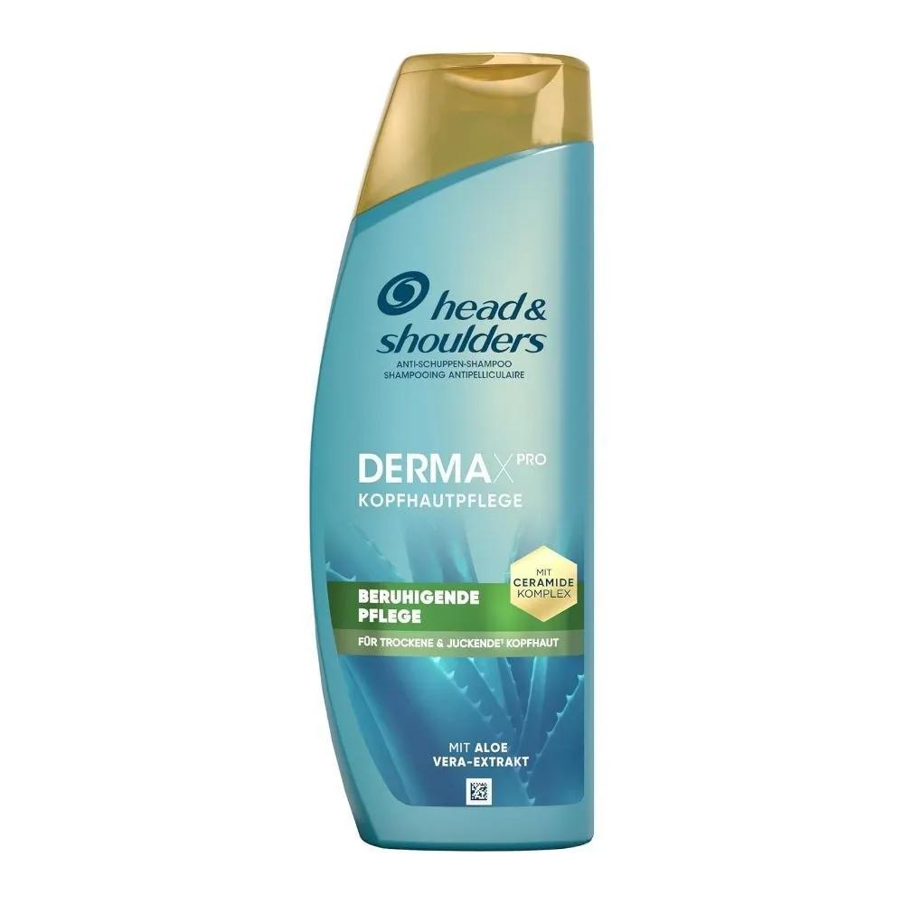 Шампунь Head & Shoulders Derma X Pro с керамидами и алоэ вера для успокаивающего ухода 400 мл