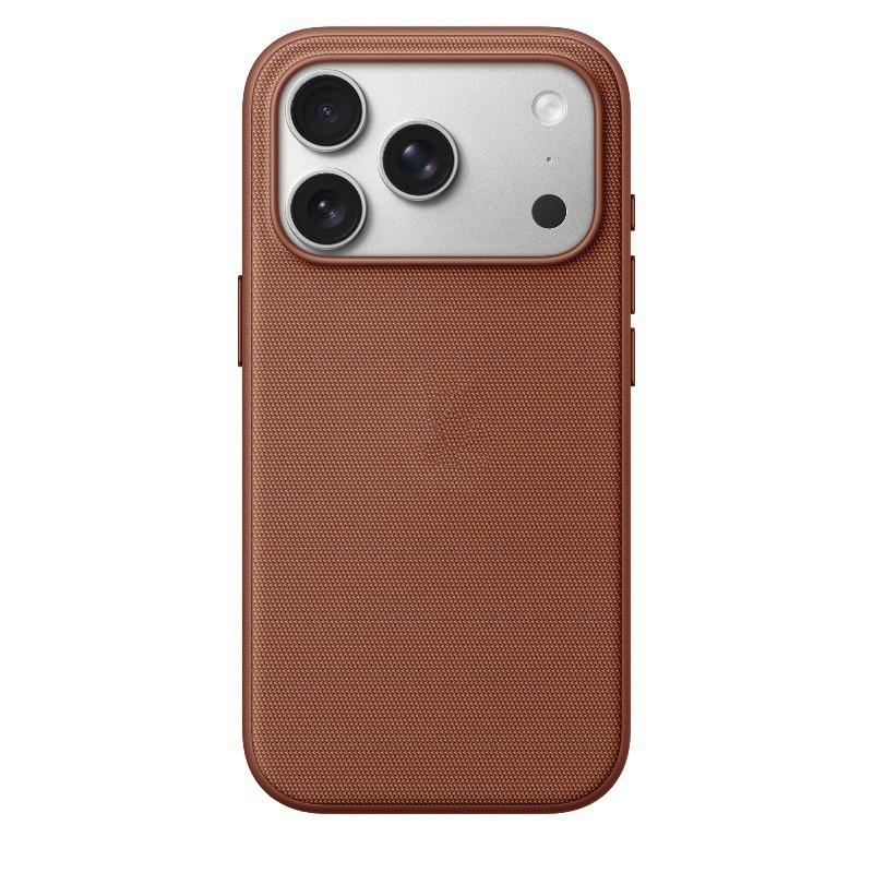 IPhone 17 Pro Max Woven Fabric Case With MagSafe Support Shockproof Anti-Slip Slim Back Cover In Vintage Style