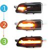 LED Dynamic Side Mirror Turn Signal Lights for Volvo S80 2007-2013 S60 V40 V50 V70 Sequential Indicator Blinker Lamps