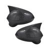 Cars Accessories Bull-Horn Door Mirror Cover For SEAT Ibiza 6J 2008 2009 2010 2011 2012 2013 2014 2015 2016 Car Decoration