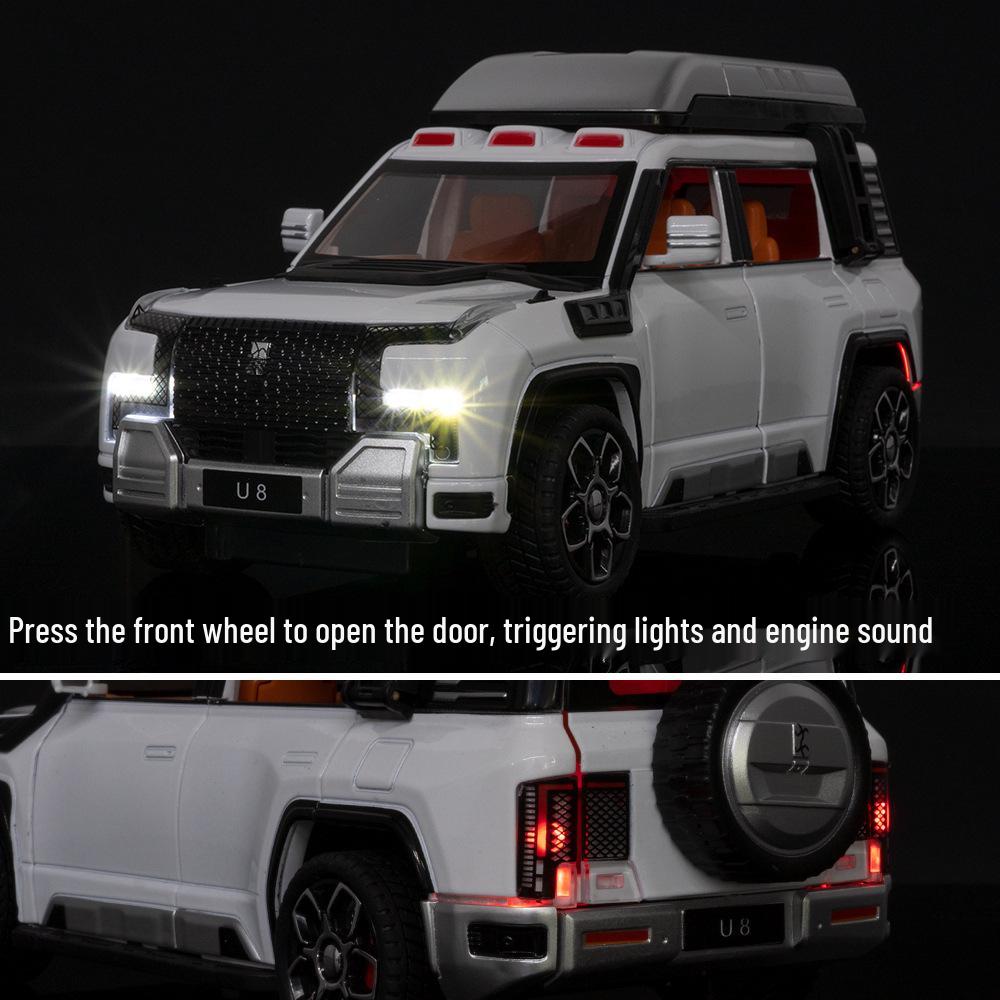 1:24 Off-road Alloy Car Model - Children's Toy Ornament