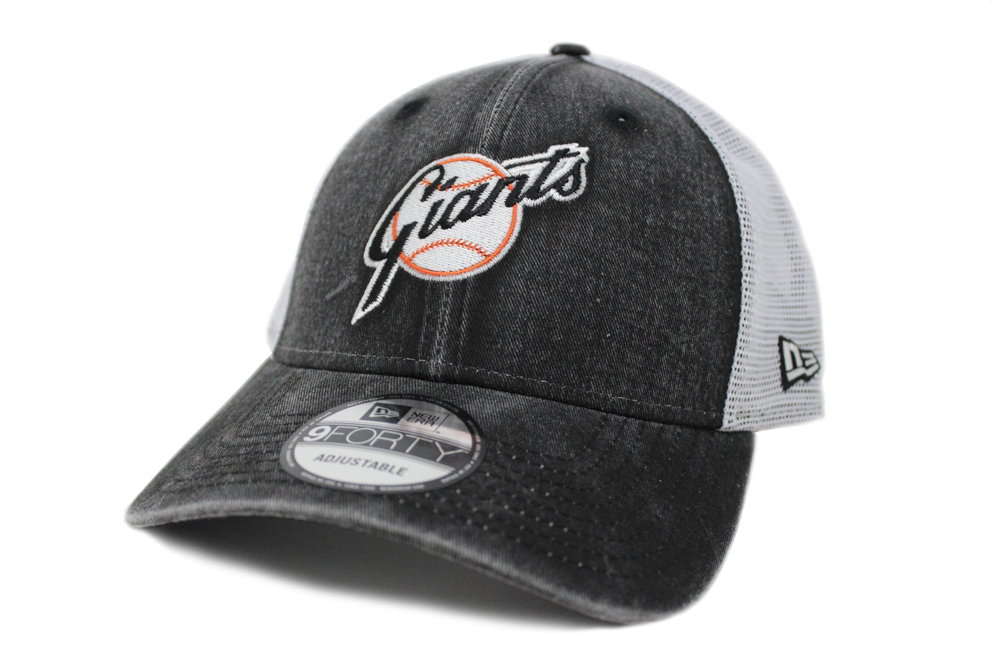 New Era MLB Trucker Mesh San Francisco Giants Cap, 9FORTY, Cooperstown,