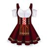 Oktoberfest Plus Size Bar Maid Costume - Halloween German Beer Girl Dress