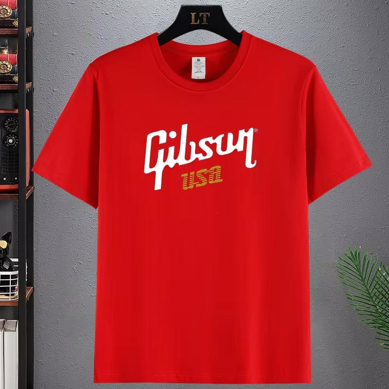 2025 New Gibson USA T-Shirt Quick-drying T-shirt Plus Size T Shirts Quick Drying T-shirt Aesthetic Clothing Plain T Shirts Men